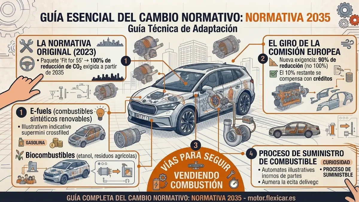 infografía cambio normativo 2035