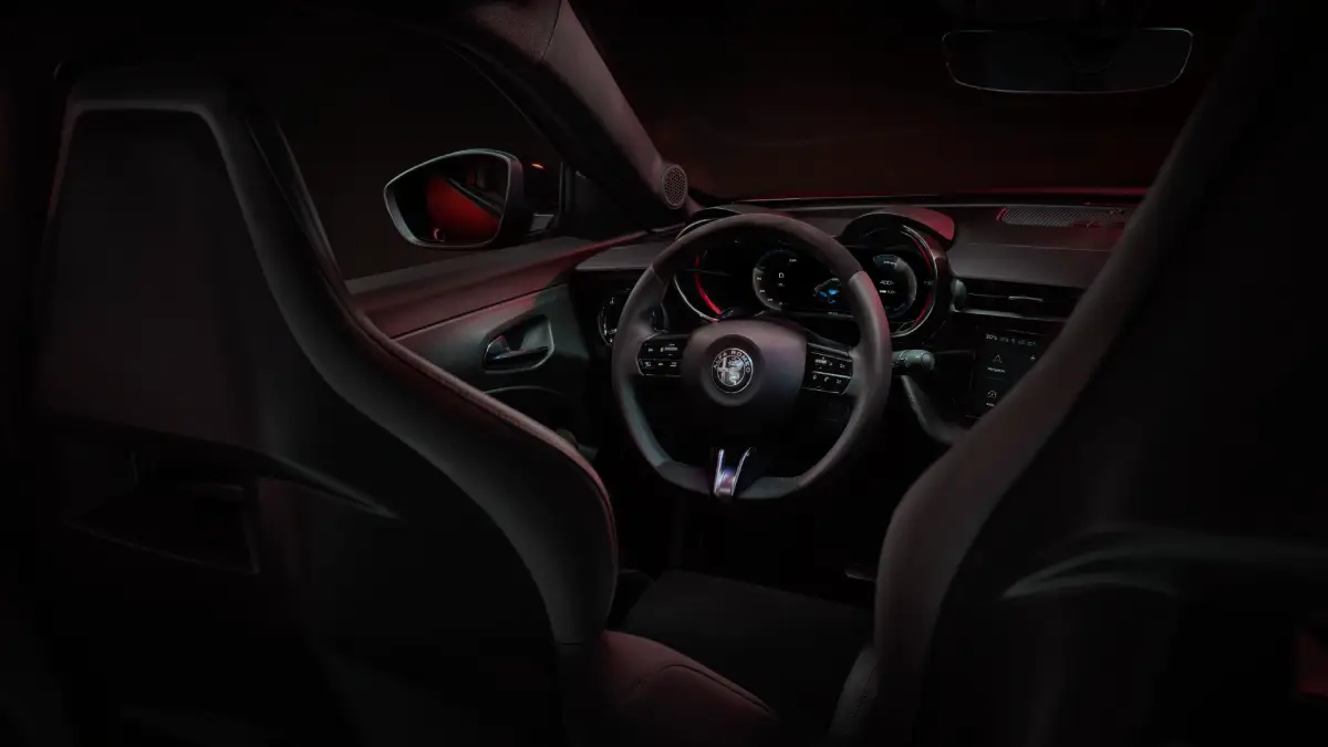Interior del Alfa Romeo Milano