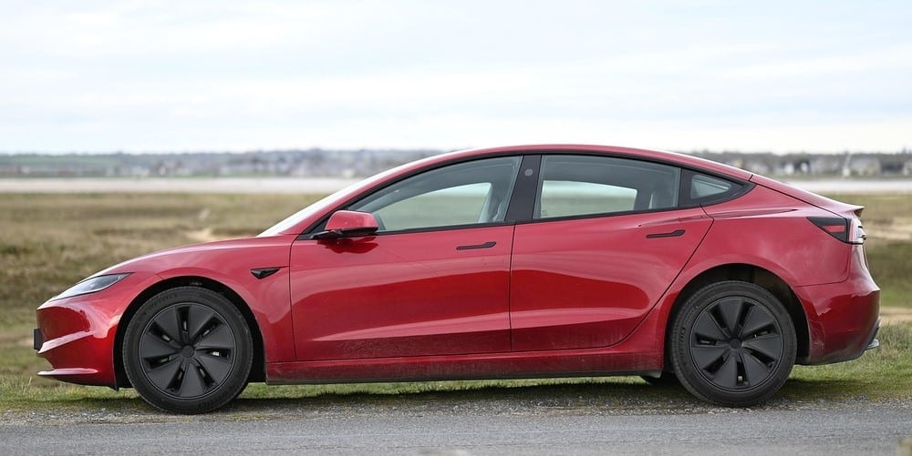 Accesorio para coches: Tesla vinilado