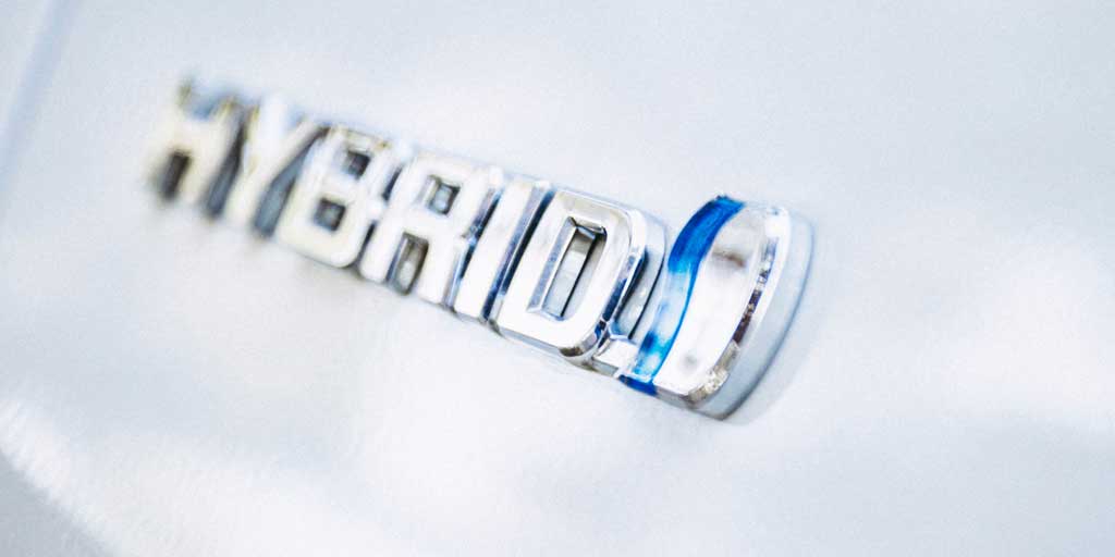 logo híbrido Toyota