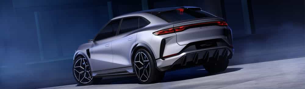 BYD Song L DM-i visto desde la parte de atrás