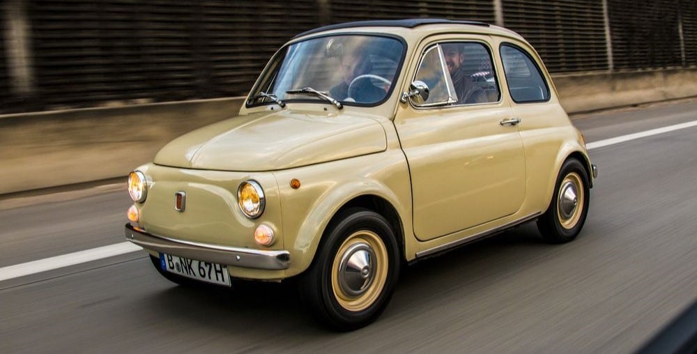 Los coches de Cars: Luigi y FIAT 500