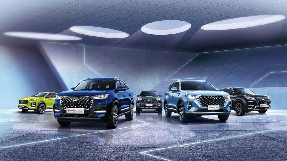 Principales coches Chery