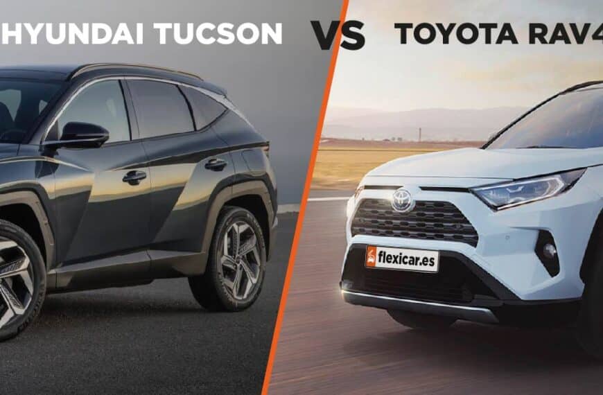 Comparativa de coches: Hyundai Tucson vs Toyota RAV