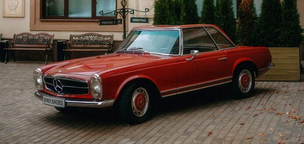 Mercedes Pagoda, el sustituto de los anteriores con un diseño muy distinto a esos