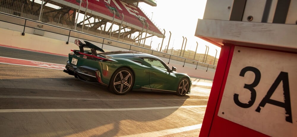 Parte trasera del Pininfarina Battista