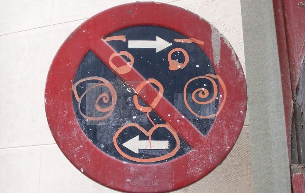 Señal de prohibido aparcar