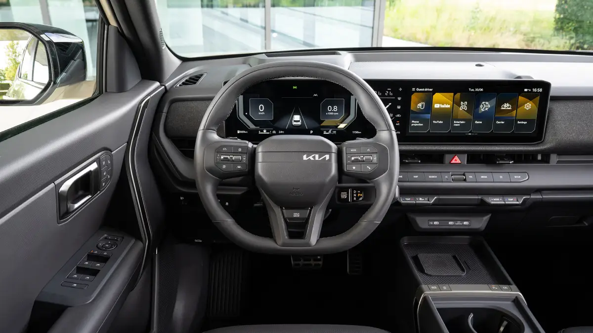 Interior del Kia Seltos