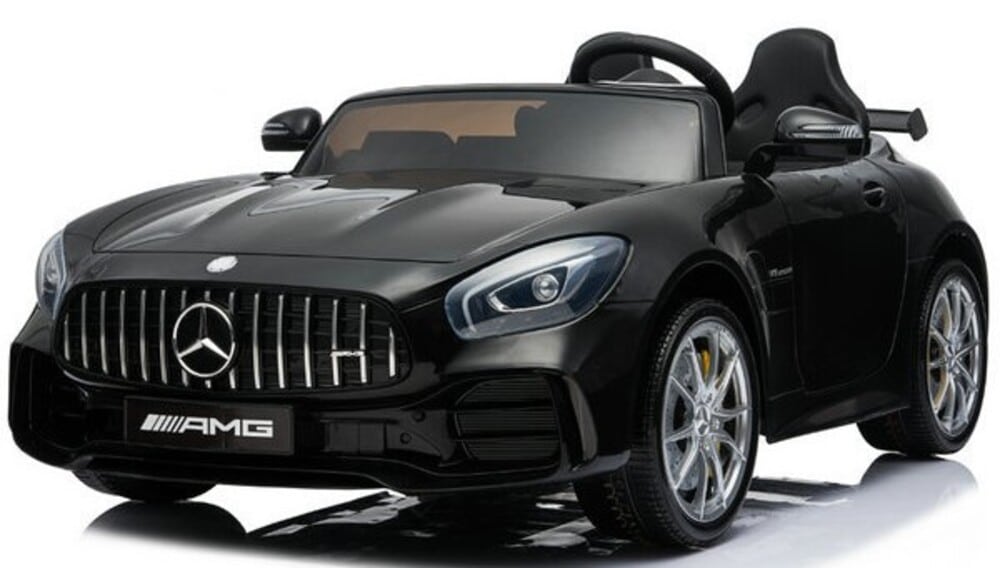 En la foto aparece un coche para niños inspirado en un modelo de Mercedes