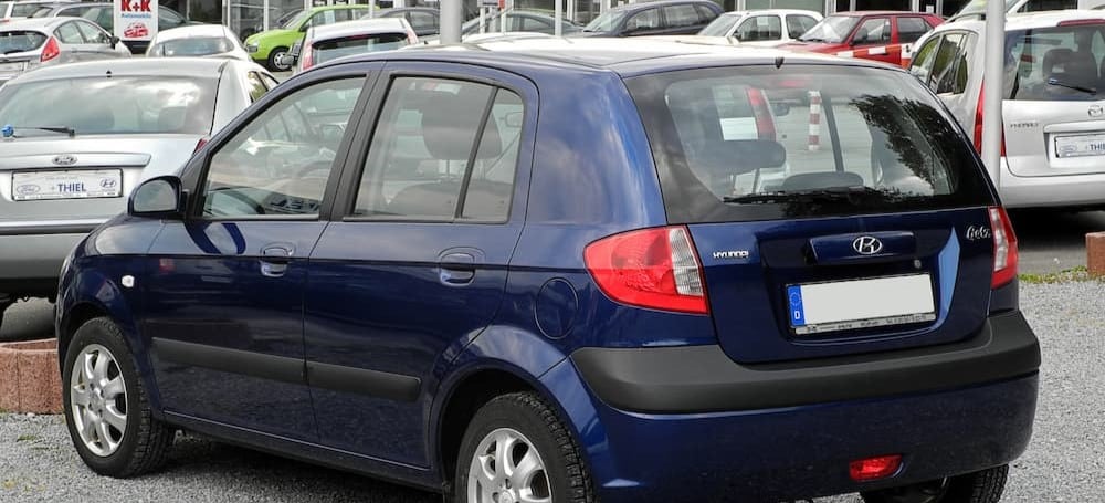Zaga del Hyundai Getz