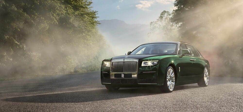 En la foto se ve el modelo con el precio de Rolls Royce más bajo