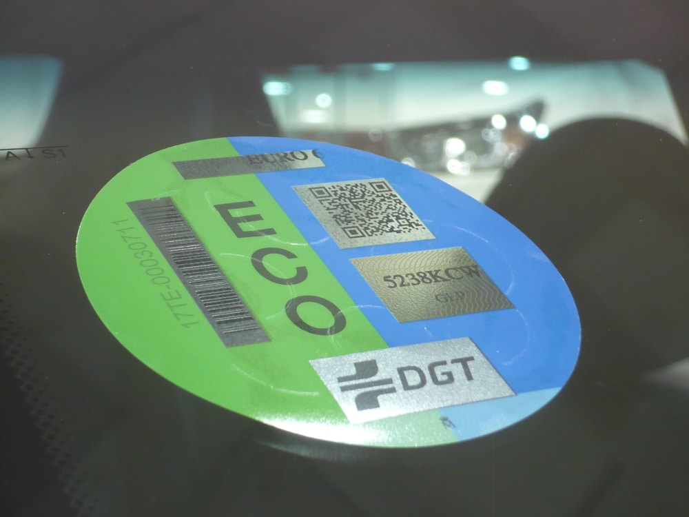 Etiqueta ECO de la DGT