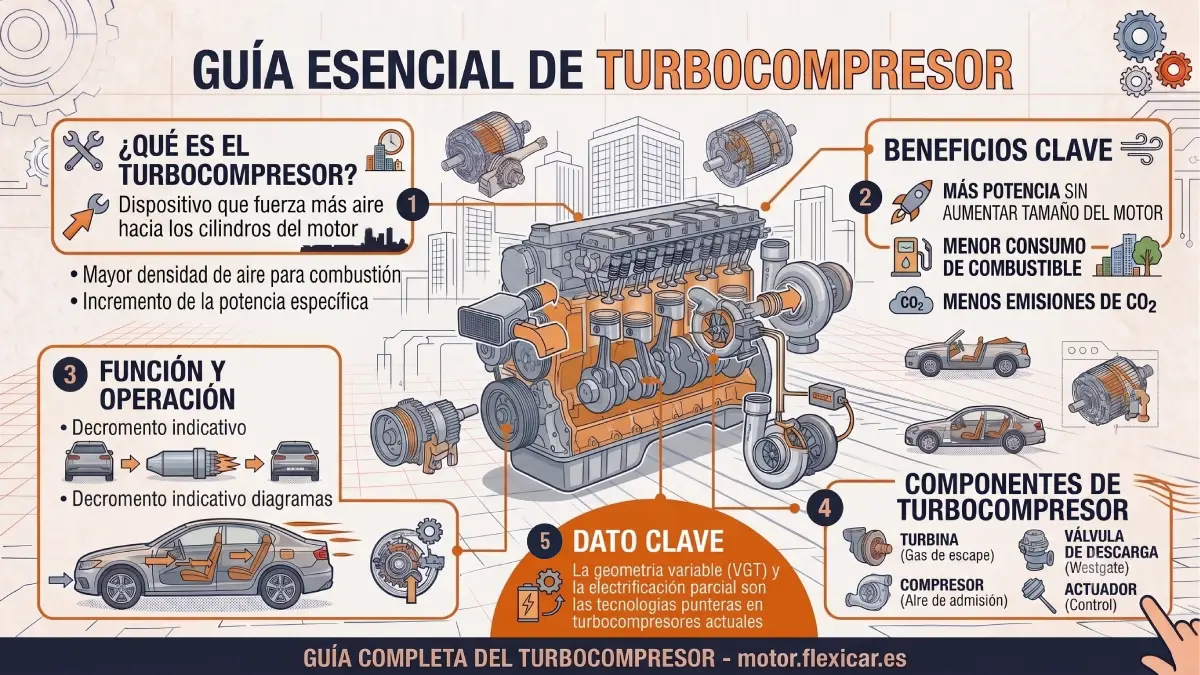 Infografía del turbocompresor