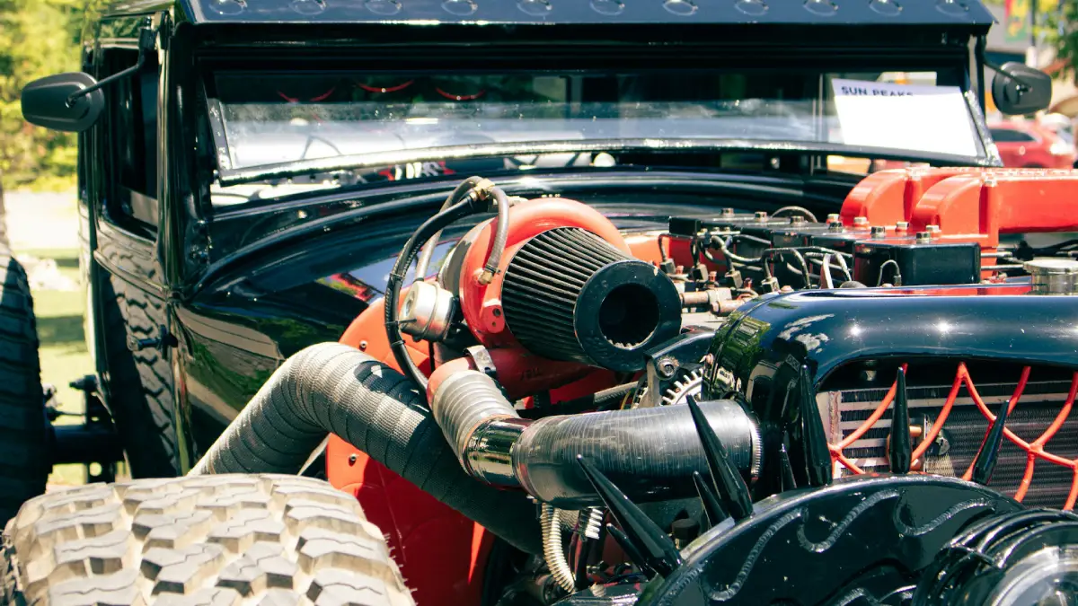 turbocompresor del coche