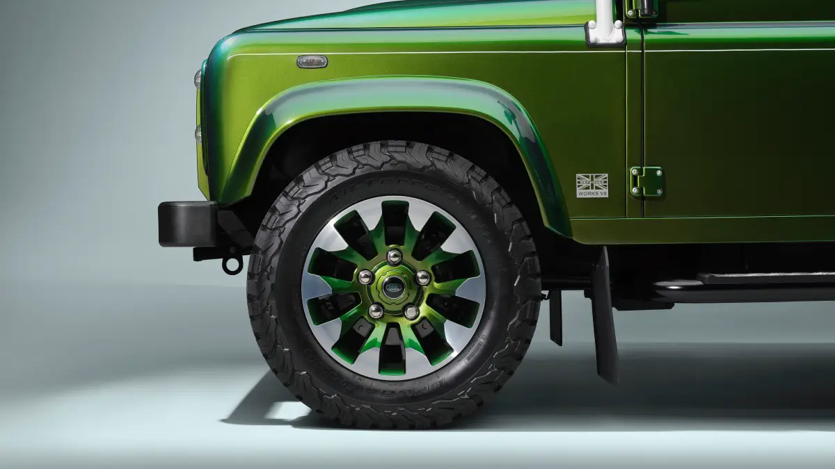 Neumático del Classic Defender
