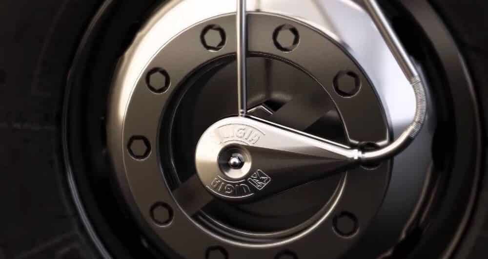 Sitema vigia instalado en una rueda