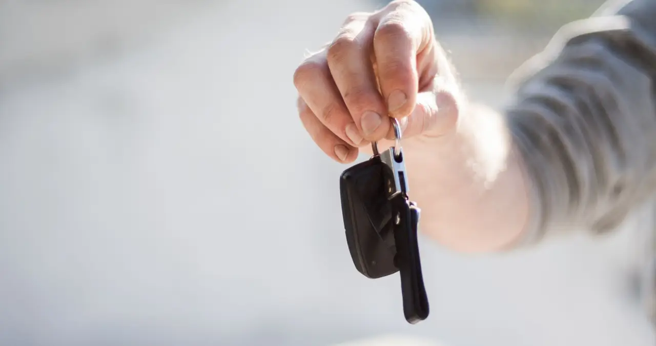 entrega de llaves de coche