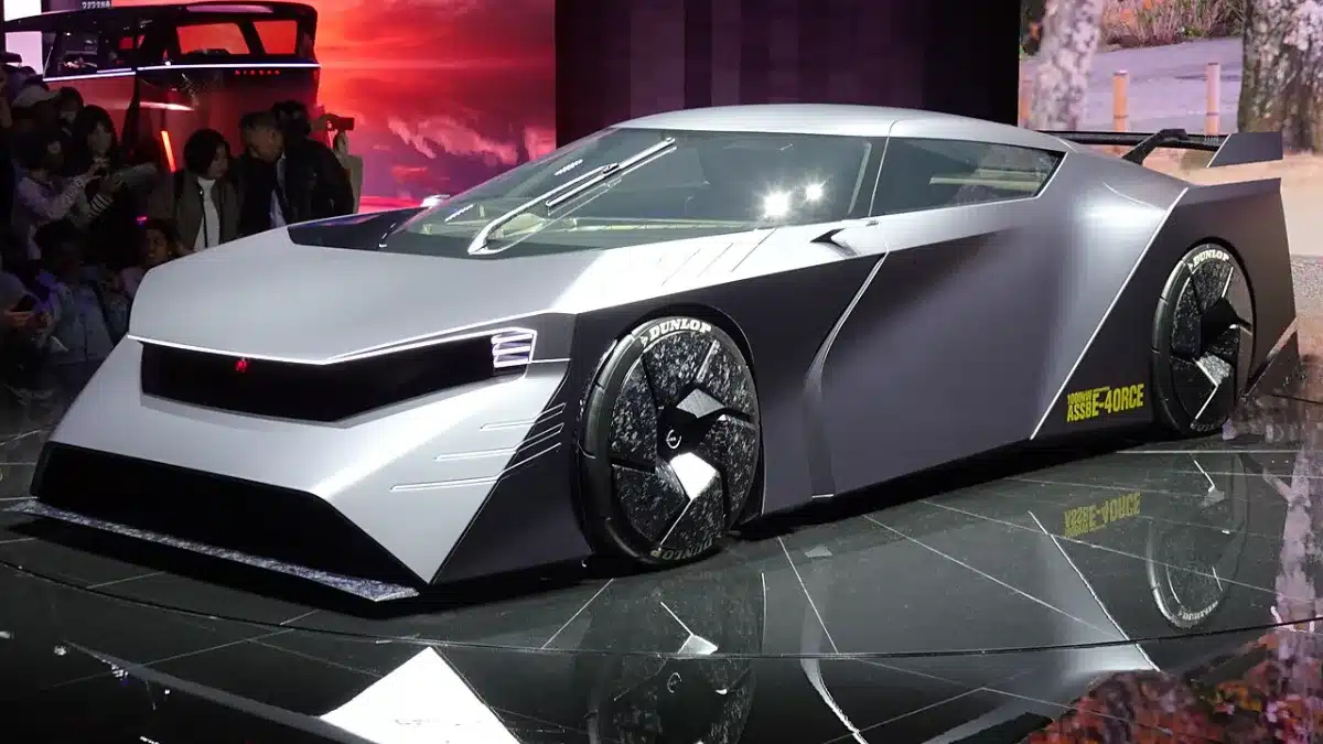 Nissan Hyper Force con gran alerón trasero en el Japan Mobility Show 2023