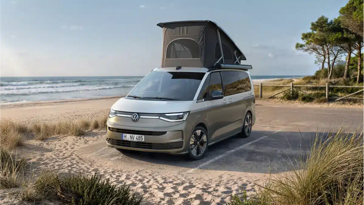 Nueva Volkswagen Multivan con camping 