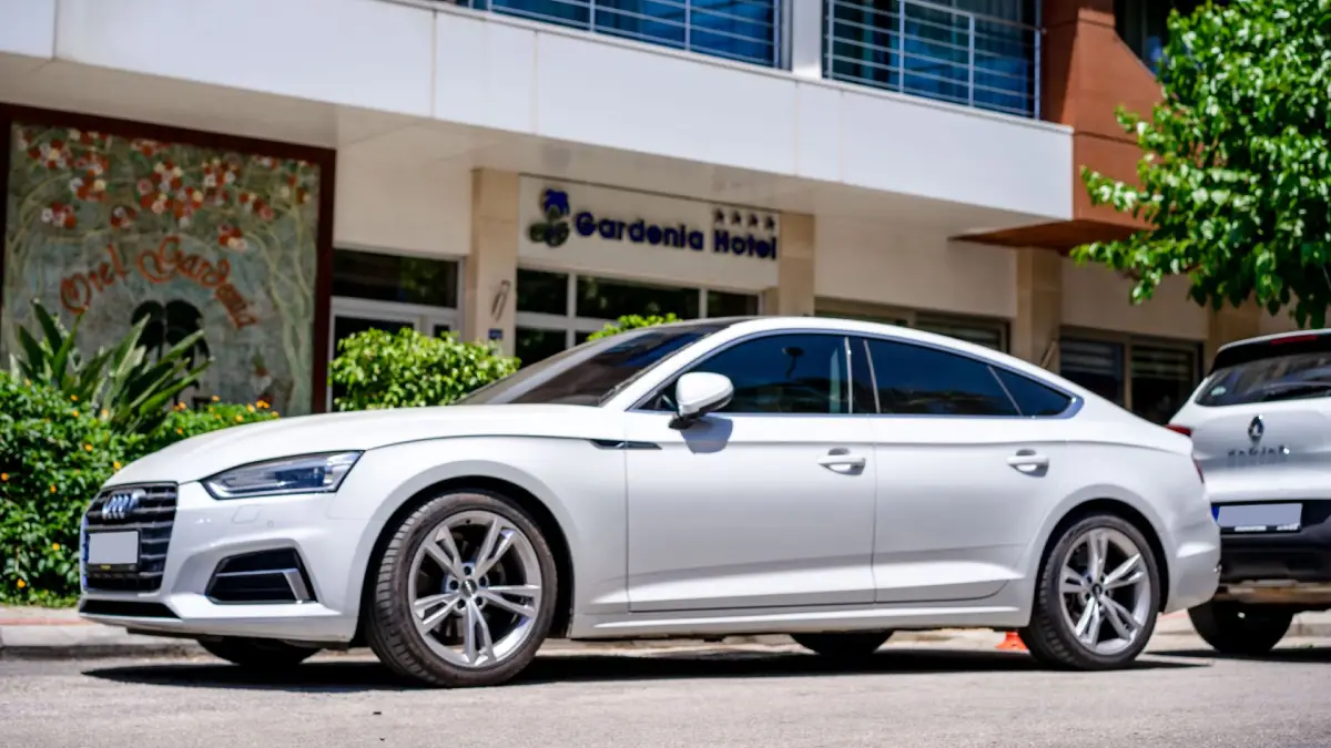 audi blanco en renting