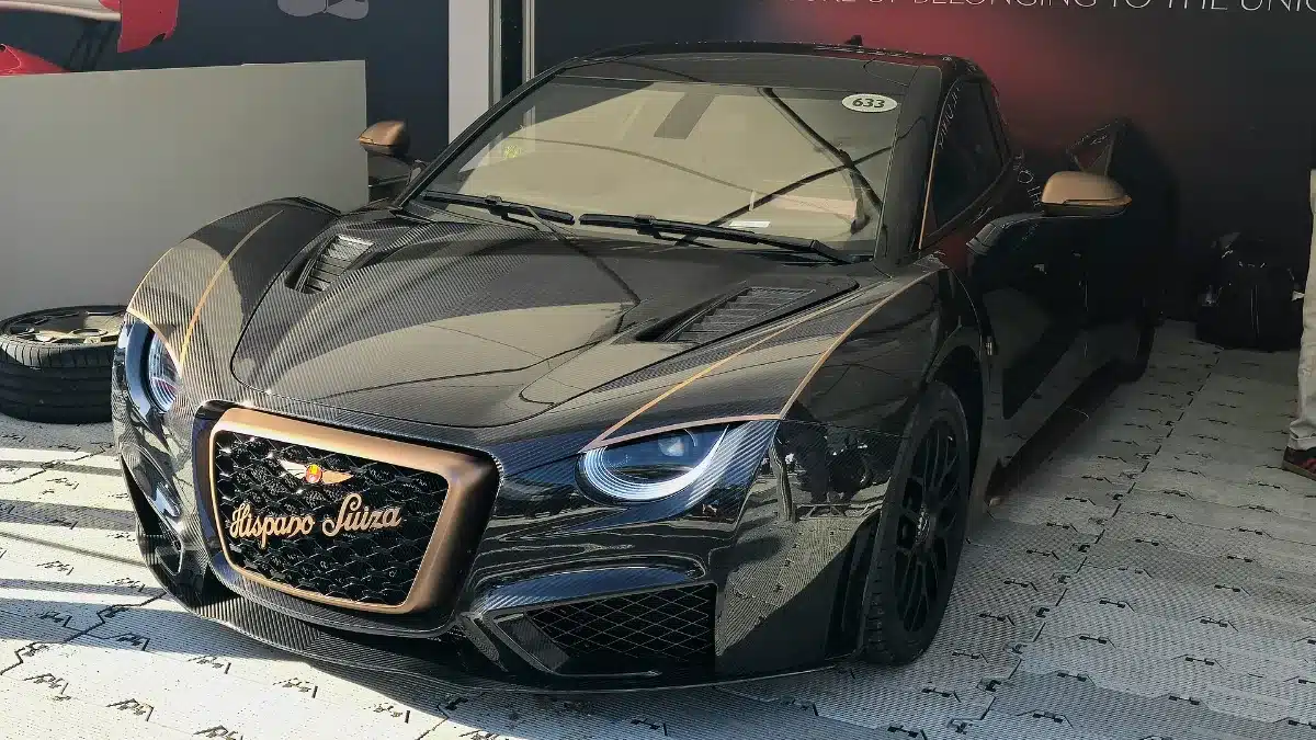 Frontal del Hispano Suiza Carmen