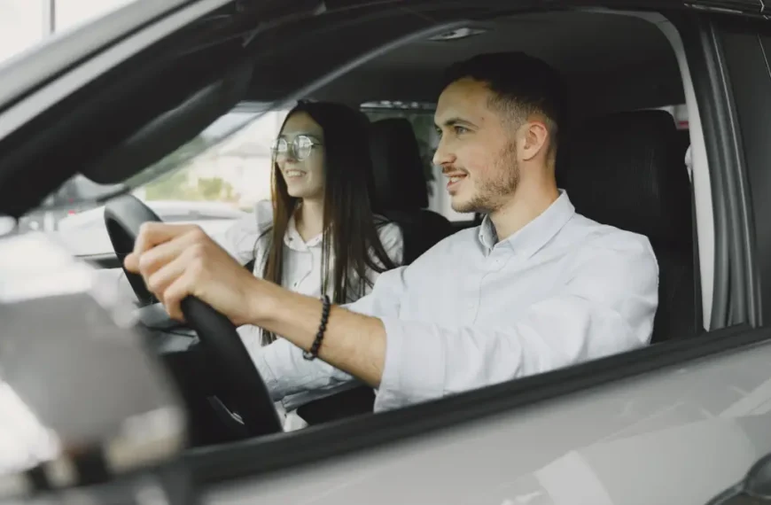 Prueba de coche concesionario