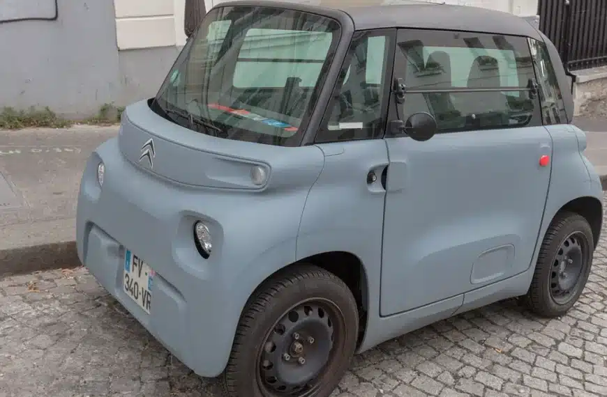 Citroën Ami, coche sin carnet eléctrico (cuadriciclo ligero L6e)