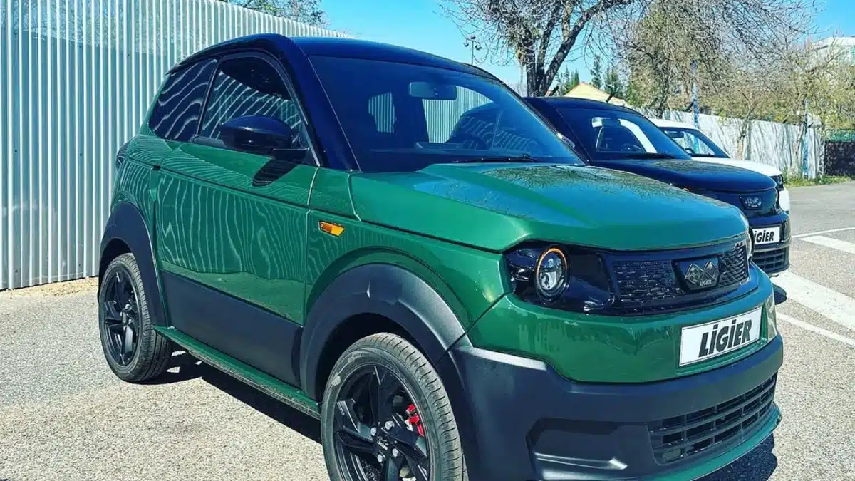 Ligier Myli, coche sin carnet eléctrico