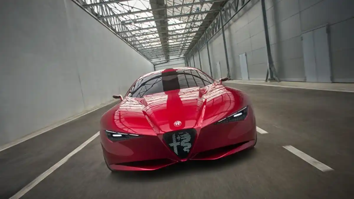 Frontal del Alfa Romeo Cuorerosso