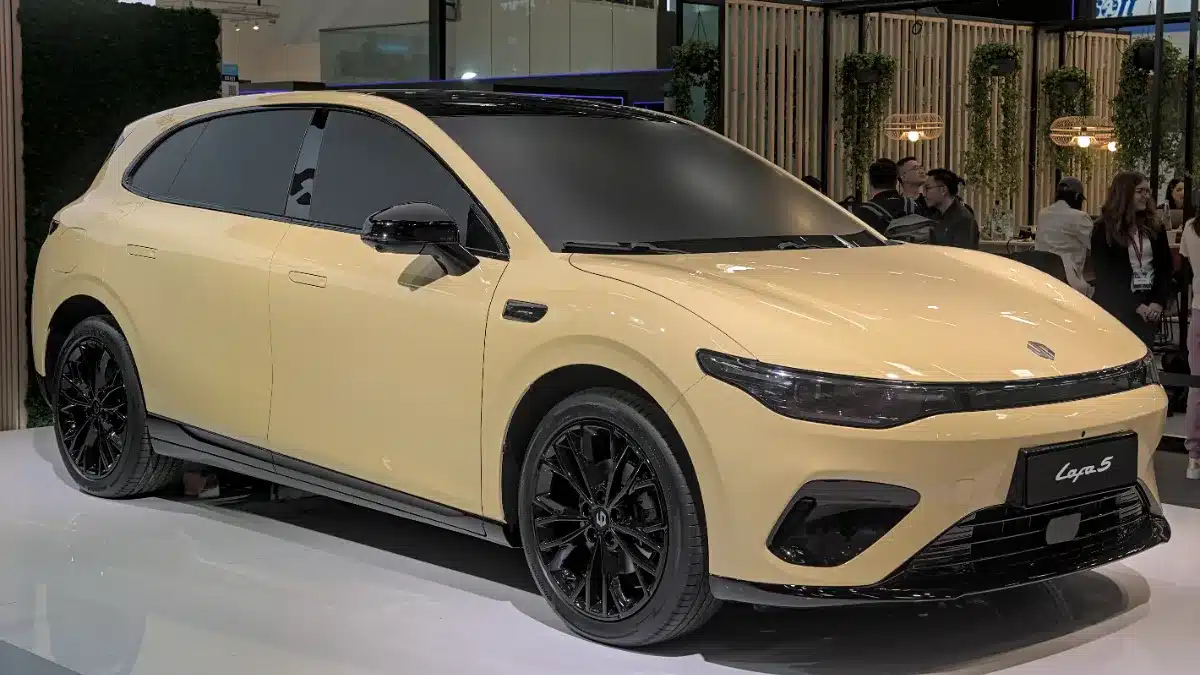 Perfil del Leapmotor B05, compacto eléctrico de 4,43 metros con tracción trasera