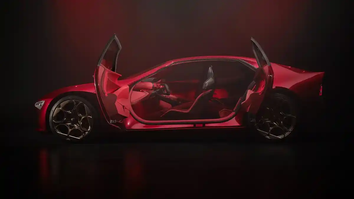 Interior del Alfa Romeo Cuorerosso