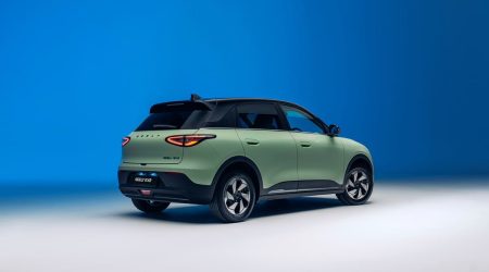 Parte trasera del Geely E2