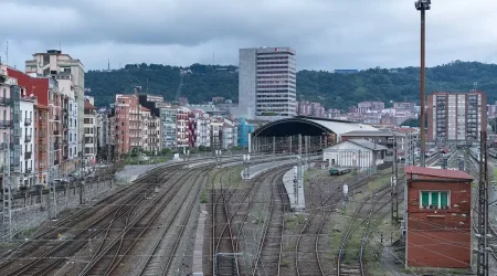 Distrito de Abando en Bilbao, dentro del perímetro de la Zona de Bajas Emisiones